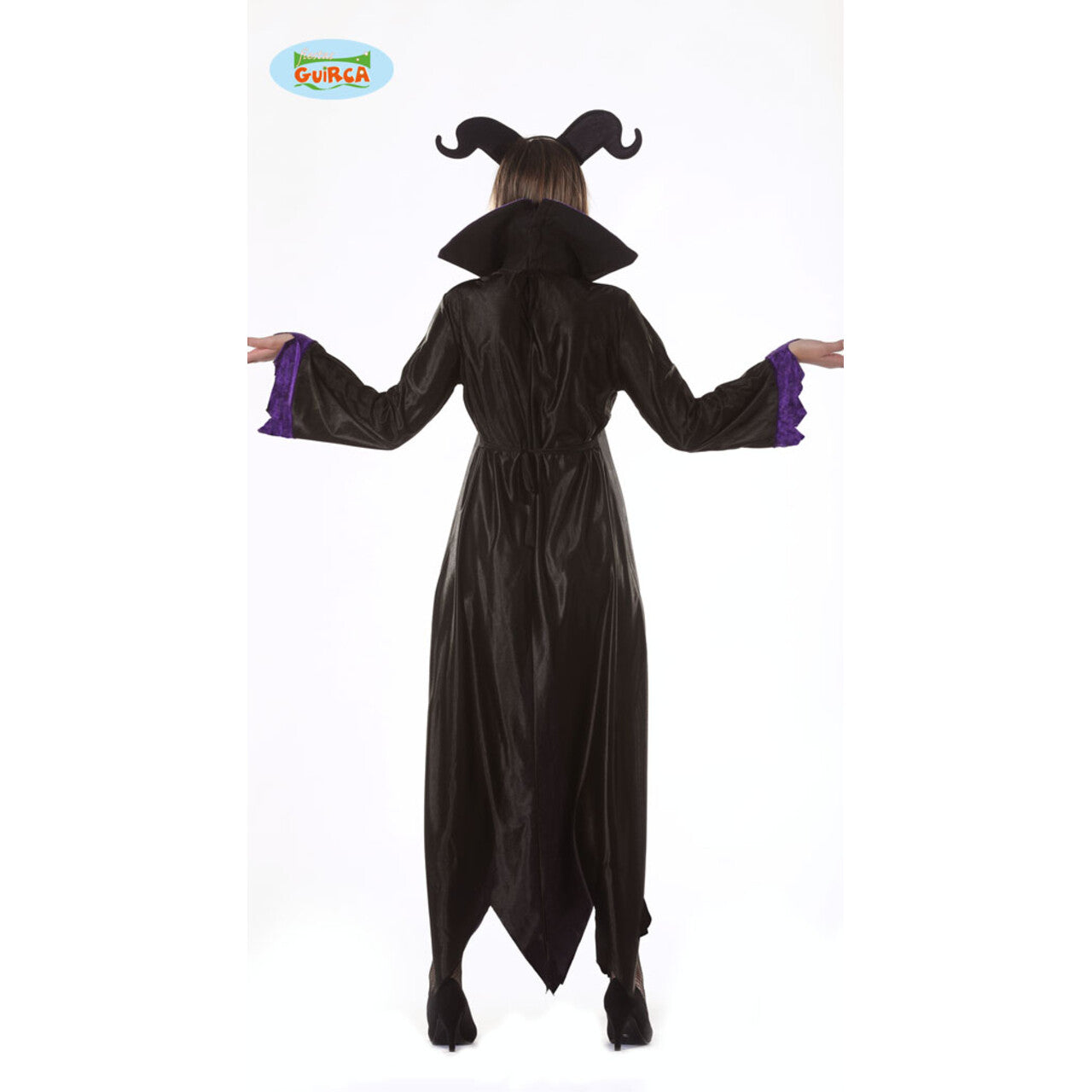 Op deze afbeelding zie je een Kostuums, van het merk Guirca. Doortrapte Slechte Heks Vrouw Kostuum