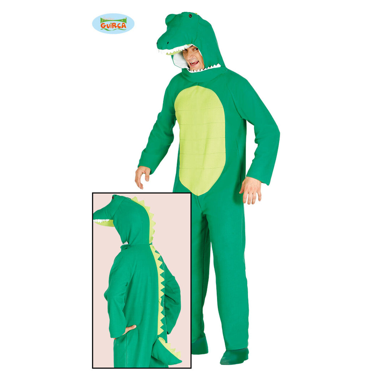 Op deze afbeelding zie je een Kostuums, van het merk Guirca. Kaaiman Krokodil Kostuum