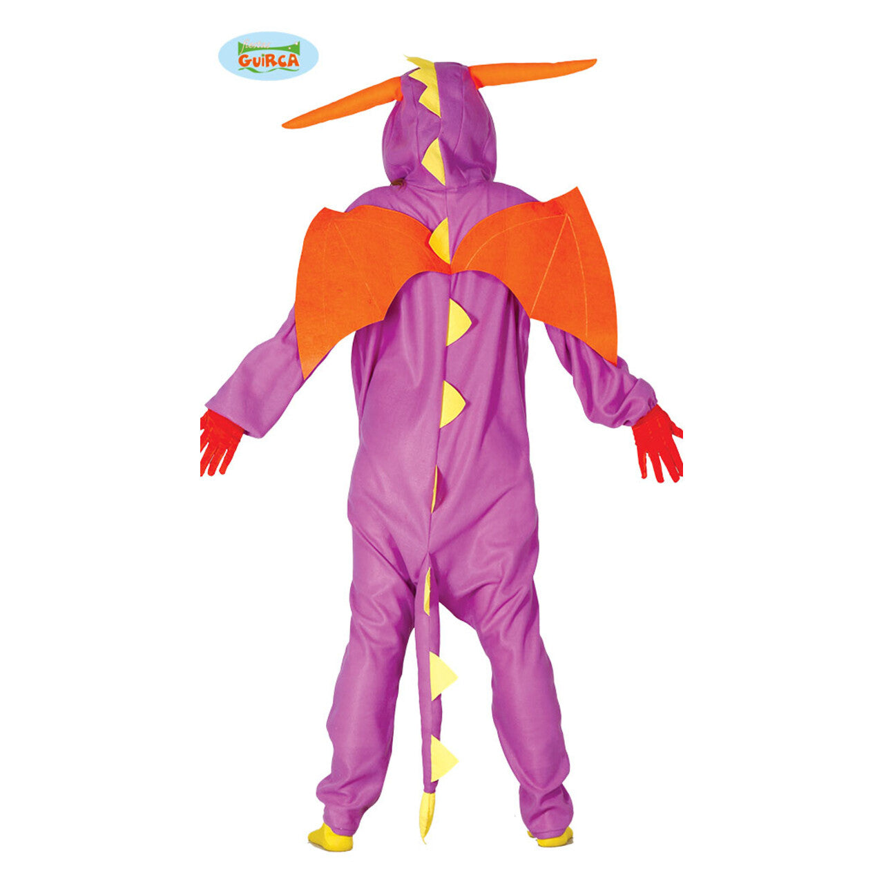 Op deze afbeelding zie je een Kostuums, van het merk Guirca. Dartele Draak Jumpsuit Met Vleugels Vrouw Kostuum