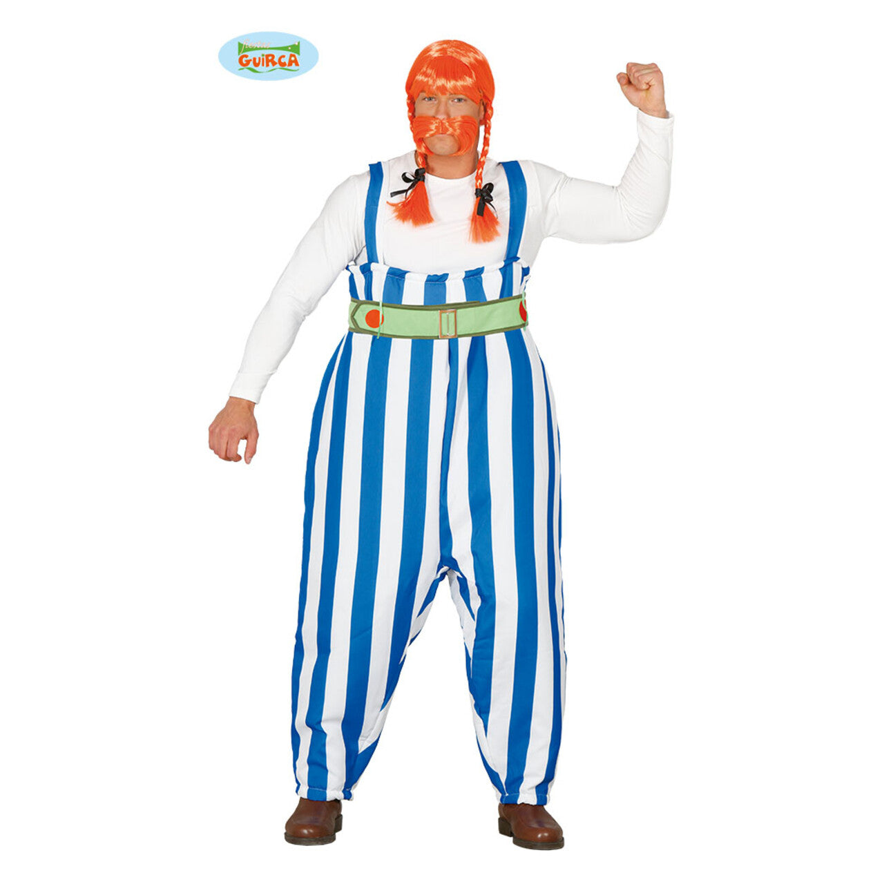 Op deze afbeelding zie je een Kostuums, van het merk Guirca. Onoverwinnelijke Dikke Fransman Kostuum
