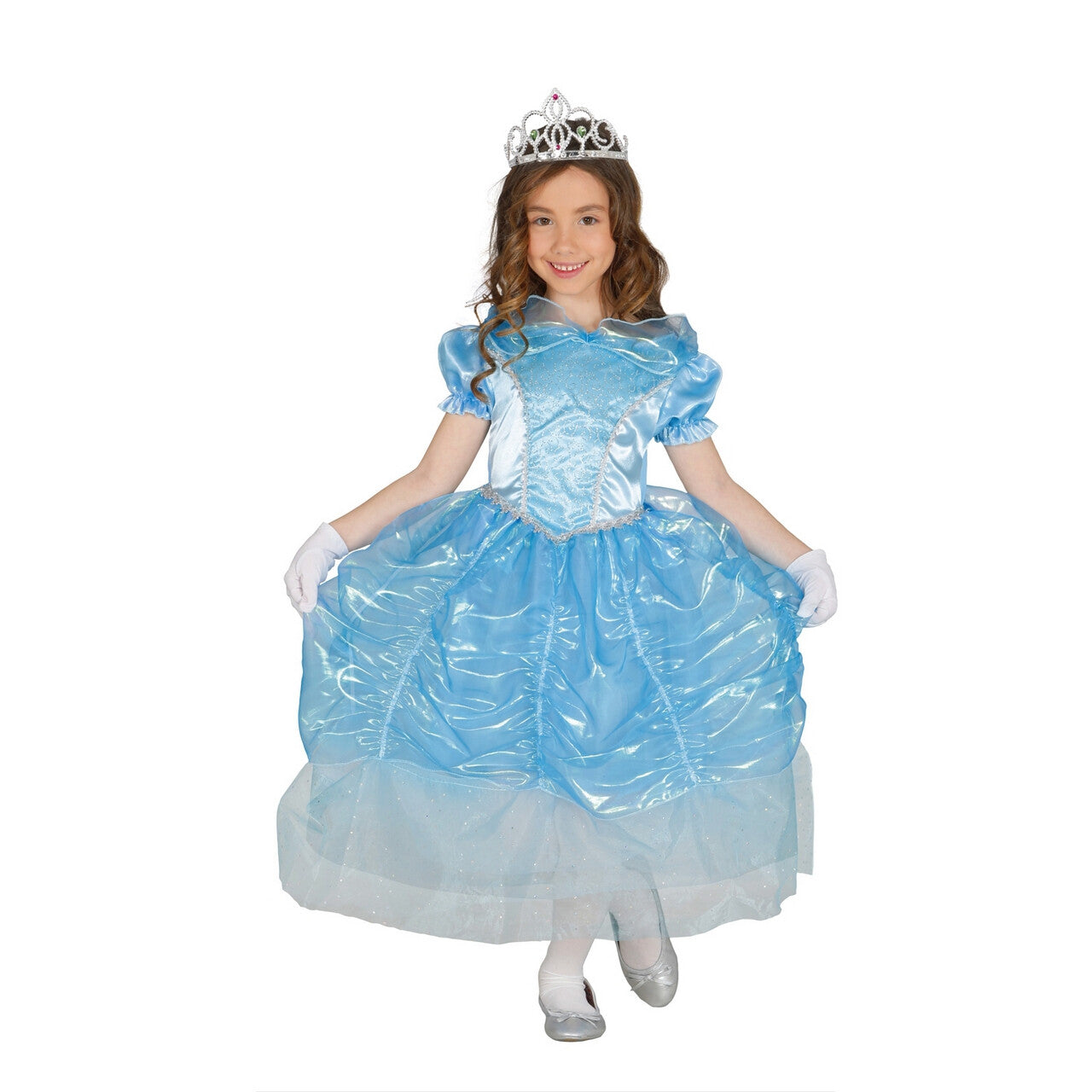 Op deze afbeelding zie je een Kostuums, van het merk Guirca. Blauwe Zwanen Prinses Jurk Meisje