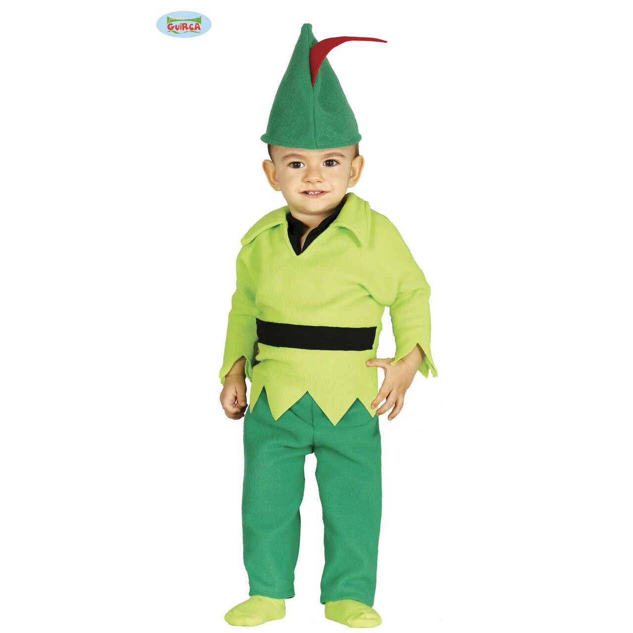 Op deze afbeelding zie je een Kostuums, van het merk Guirca. Robbie De Vrolijke Vrijbuiter Jongen Kostuum