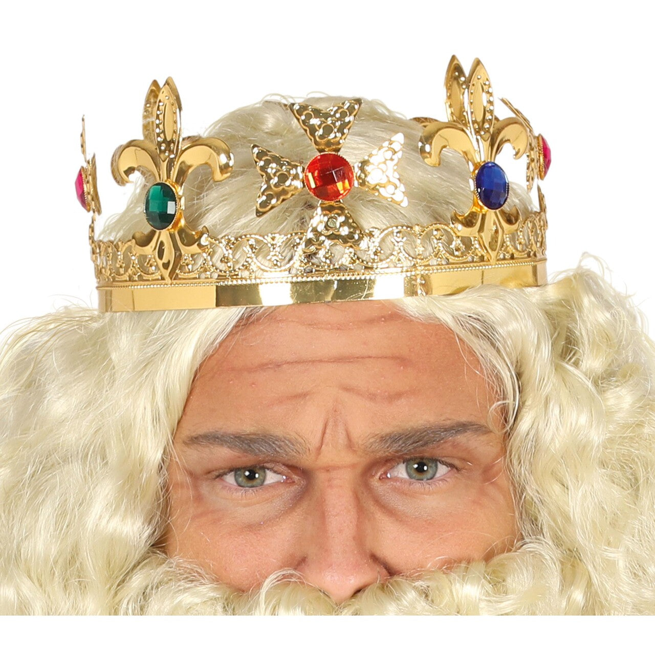 Op deze afbeelding zie je een Accessoires, van het merk Guirca. Heerserskroon Metaal