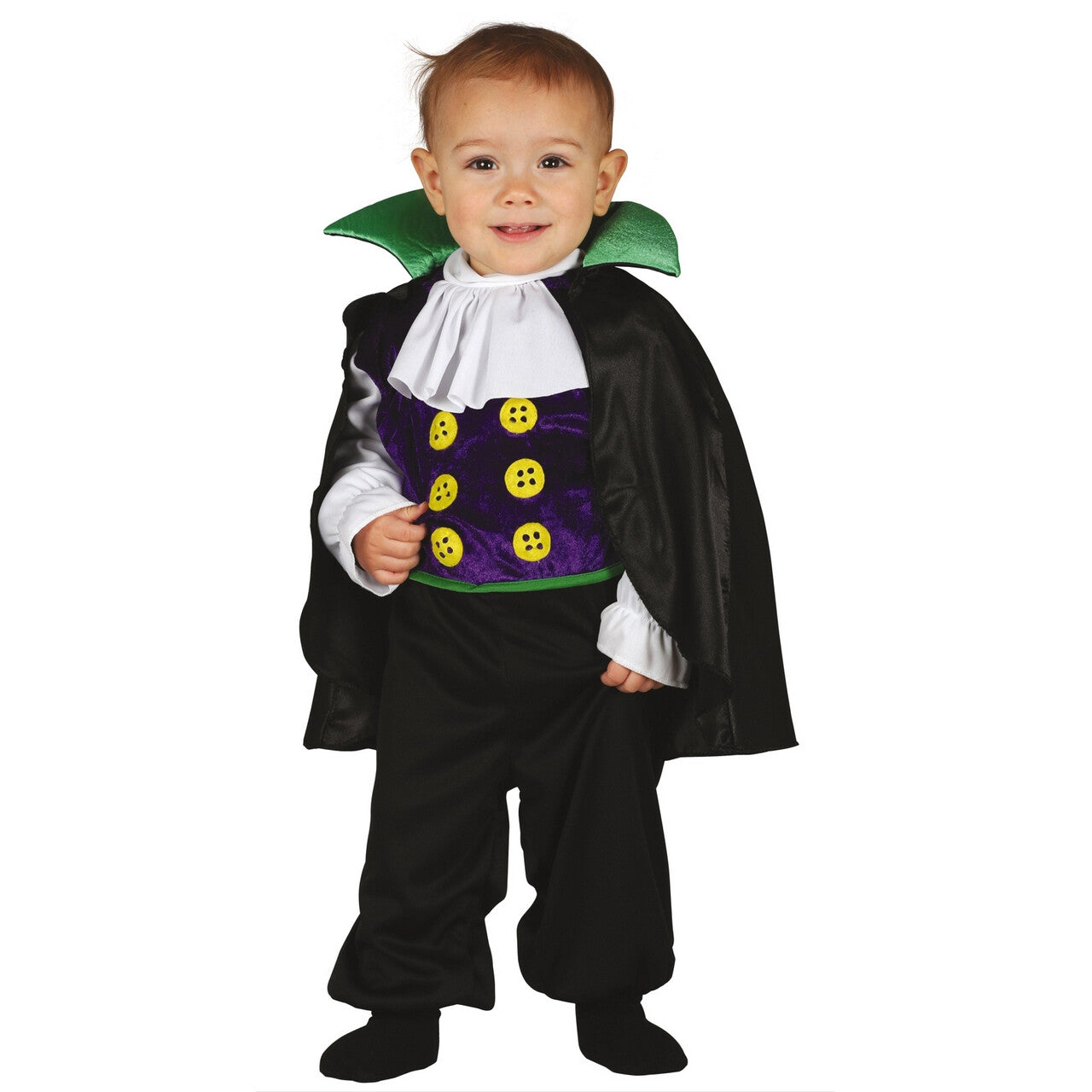 Op deze afbeelding zie je een Kostuums, van het merk Guirca. Graafje Dracula Vampier Jongen Kostuum