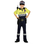 Op deze afbeelding zie je een Kostuums, van het merk Guirca. Strenge Verkeerspolitie Agent Jongen Kostuum