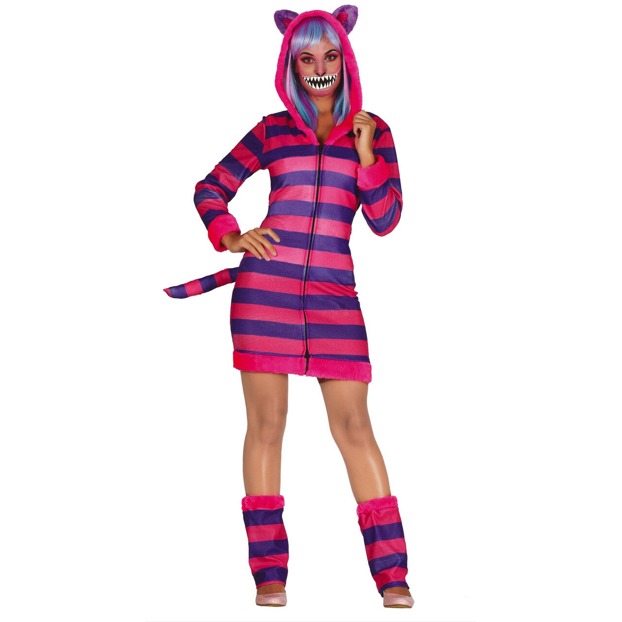 Op deze afbeelding zie je een Kostuums, van het merk Guirca. Rare Ras Kat Vrouw Kostuum