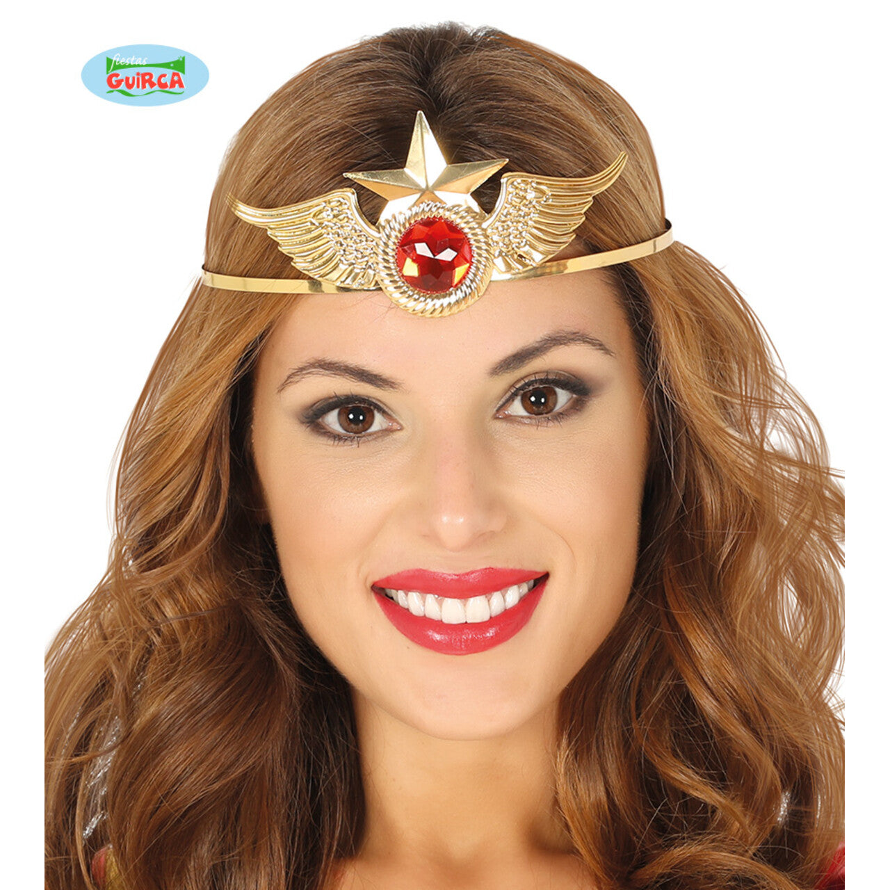 Op deze afbeelding zie je een Accessoires, van het merk Guirca. Wonder Woman Tiara