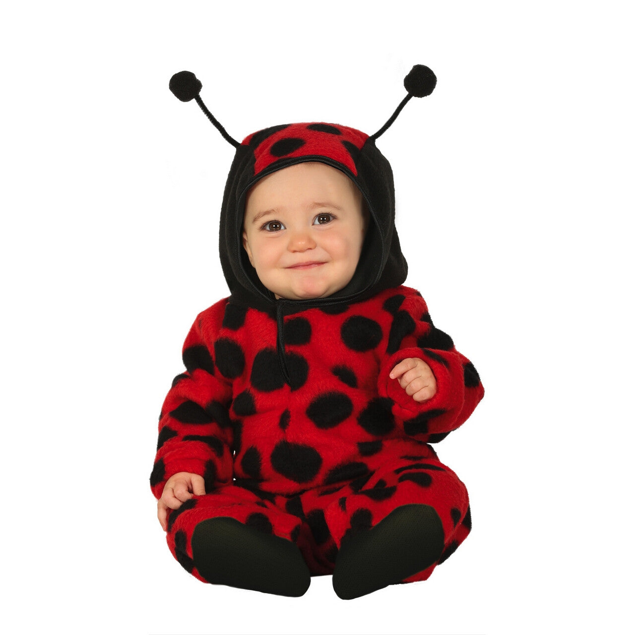 Op deze afbeelding zie je een Kostuums, van het merk Guirca. Schattig Lieveheersbeestje Zwarte Stippen Kind Kostuum