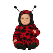 Op deze afbeelding zie je een Kostuums, van het merk Guirca. Schattig Lieveheersbeestje Zwarte Stippen Kind Kostuum