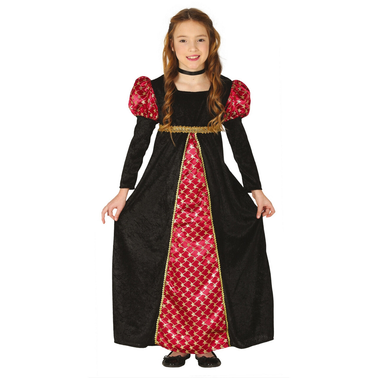 Op deze afbeelding zie je een Kostuums, van het merk Guirca. Met Sterren Versierde Kasteel Vrouwe Meisje Kostuum