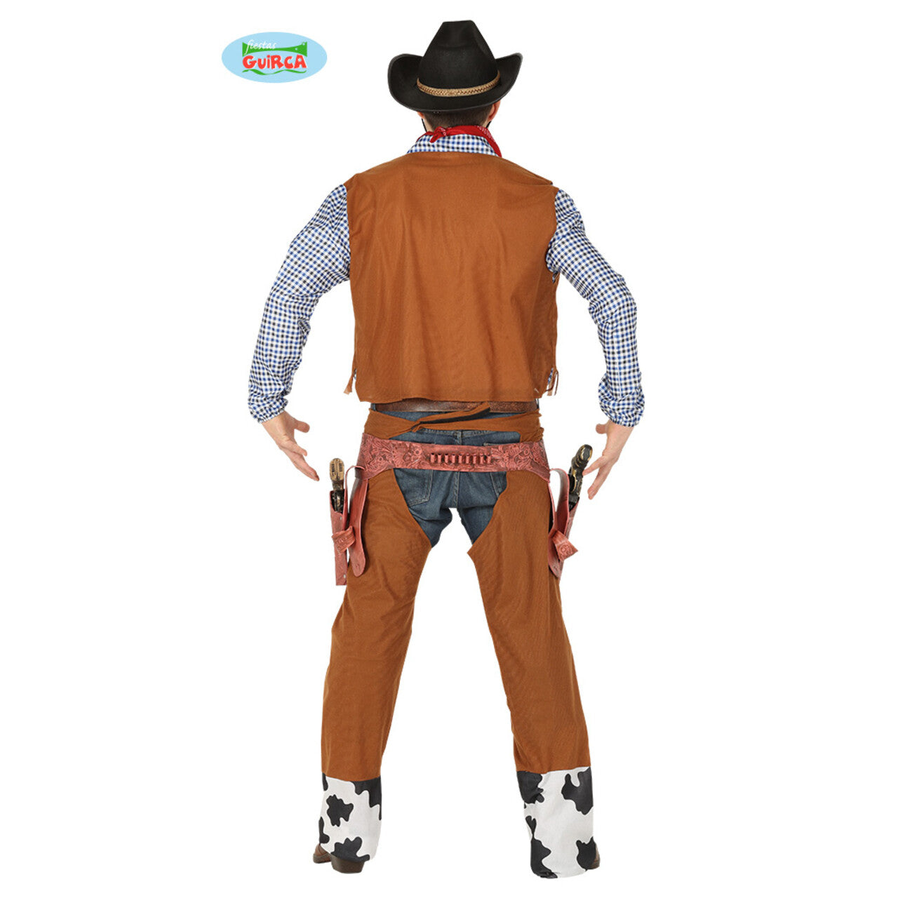 Op deze afbeelding zie je een Kostuums, van het merk Guirca. Rodeo Kampioen Cowboy Man Kostuum