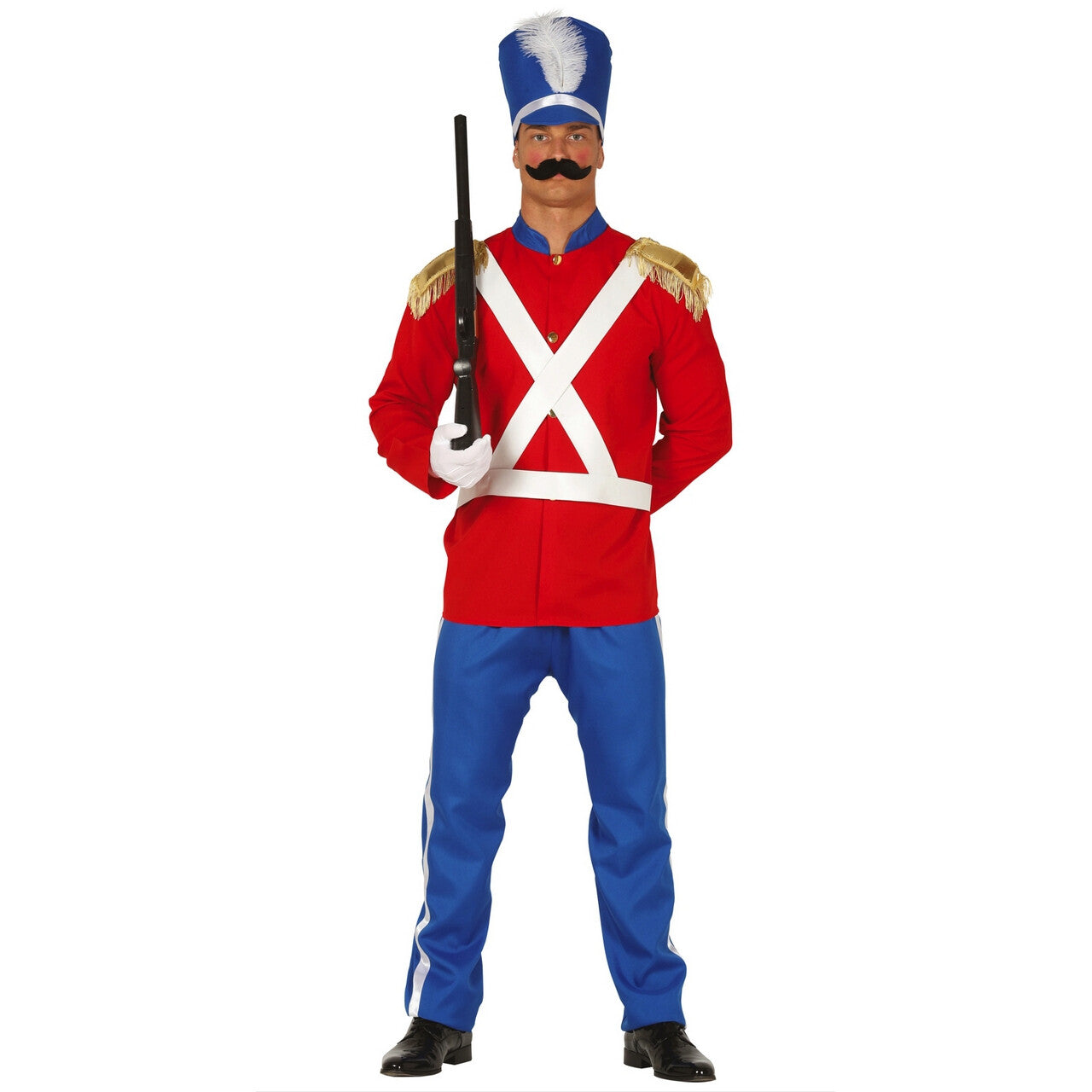 Op deze afbeelding zie je een Kostuums, van het merk Guirca. Speelgoed Soldaat Paleis Wachter Man Kostuum