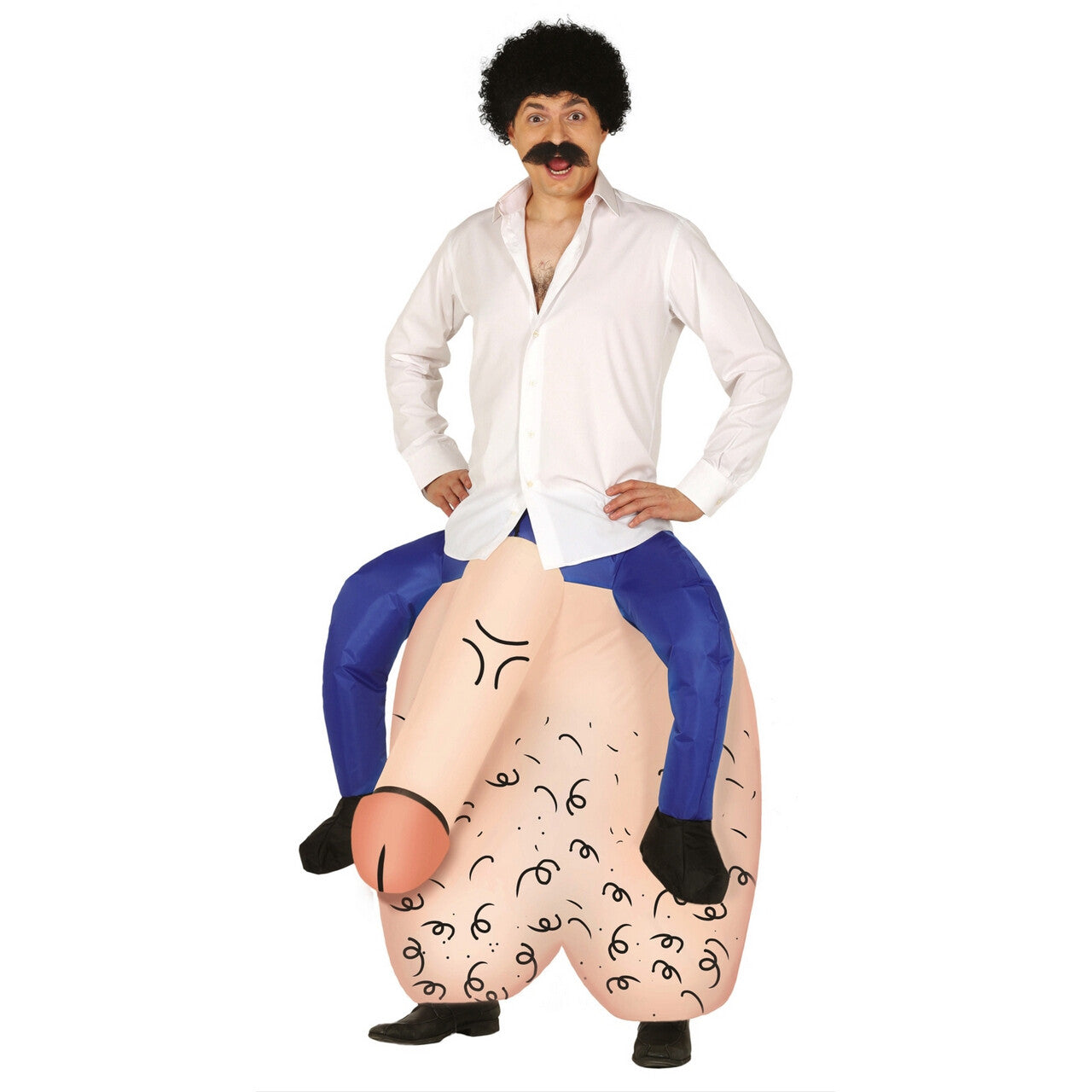 Op deze afbeelding zie je een Kostuums, van het merk Guirca. Onhandig Zwaar Geschapen Zak Kostuum