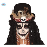Op deze afbeelding zie je een Accessoires, van het merk Guirca. Voodoo Hoed Priester Occulte Religie
