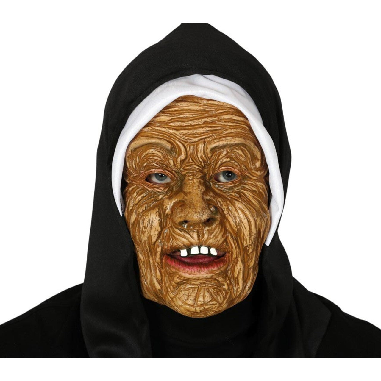 Op deze afbeelding zie je een Accessoires, van het merk Guirca. De Verdoemde Non Masker Met Kap