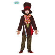 Op deze afbeelding zie je een Kostuums, van het merk Guirca. Knotsgek Bont Mad Hatter Sprookjes Kostuum Jongen