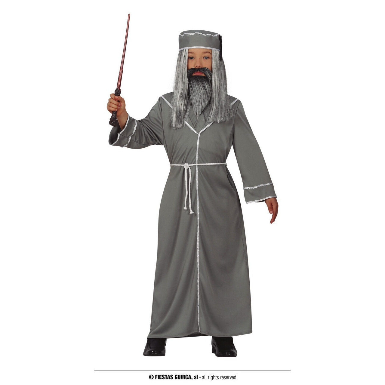 Op deze afbeelding zie je een Kostuums, van het merk Guirca. Master Of Magic Kind Kostuum