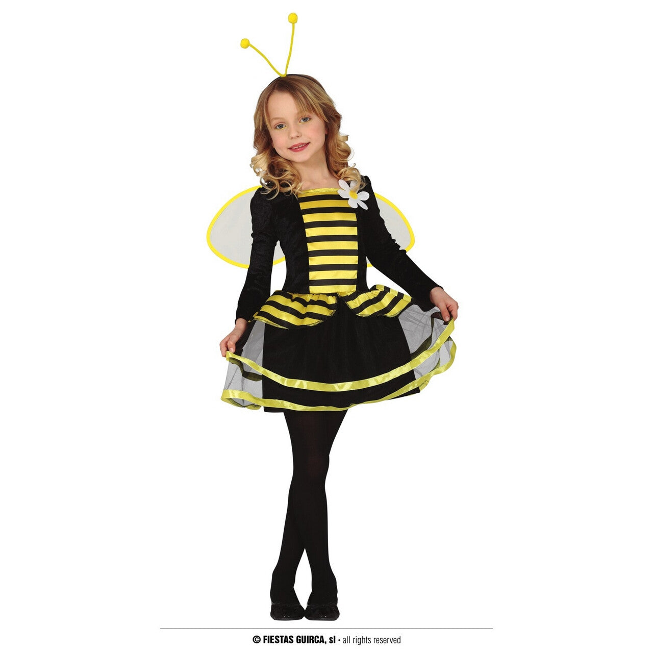 Op deze afbeelding zie je een Kostuums, van het merk Guirca. Blije Ballet Bij Meisje Kostuum