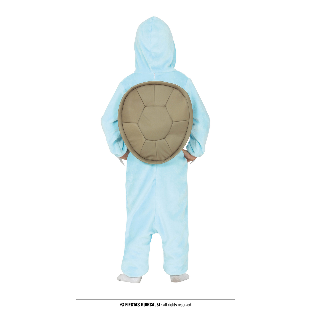 Op deze afbeelding zie je een Kostuums, van het merk Guirca. Slomo De Blauwe Schildpad Kind Kostuum