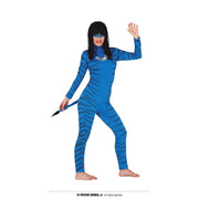 Op deze afbeelding zie je een Kostuums, van het merk Guirca. Blauwe Avatar Navi Moat Vrouw Kostuum