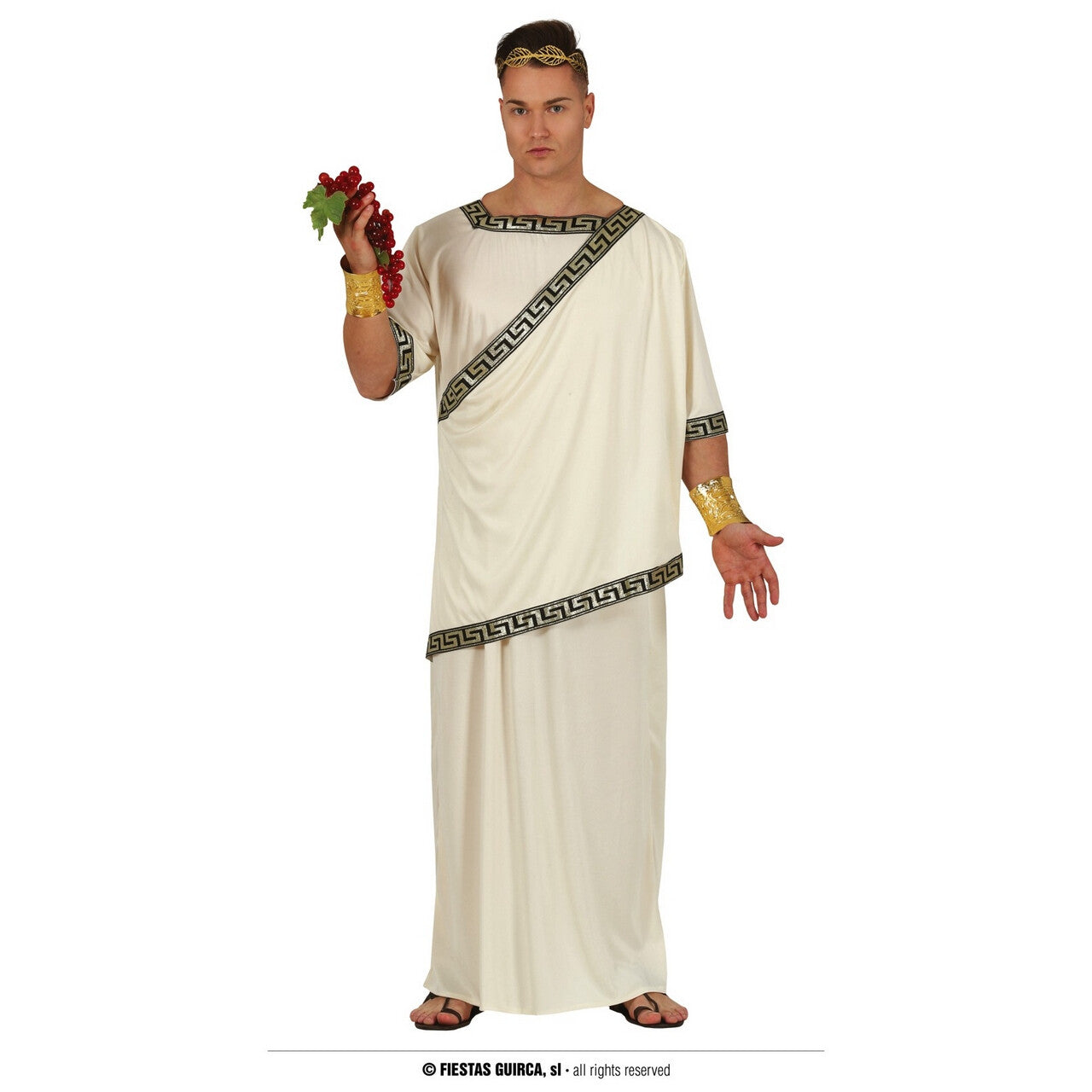 Op deze afbeelding zie je een Kostuums, van het merk Guirca. Romeinse Heer Van Adel Man Kostuum