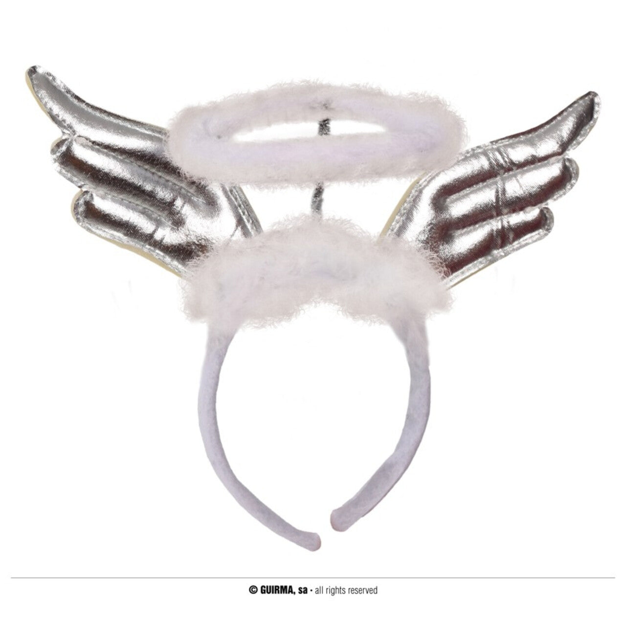 Op deze afbeelding zie je een Accessoires, van het merk Guirma. Engel Bengel Zilver Wit