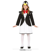 Op deze afbeelding zie je een Kostuums, van het merk Guirca. Dansende Voetjes Pinguin Meisje Kostuum