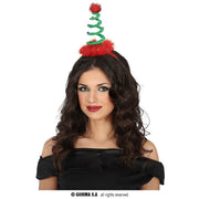 Op deze afbeelding zie je een Accessoires, van het merk Guirma. Hoofdband Funky Kerstboom