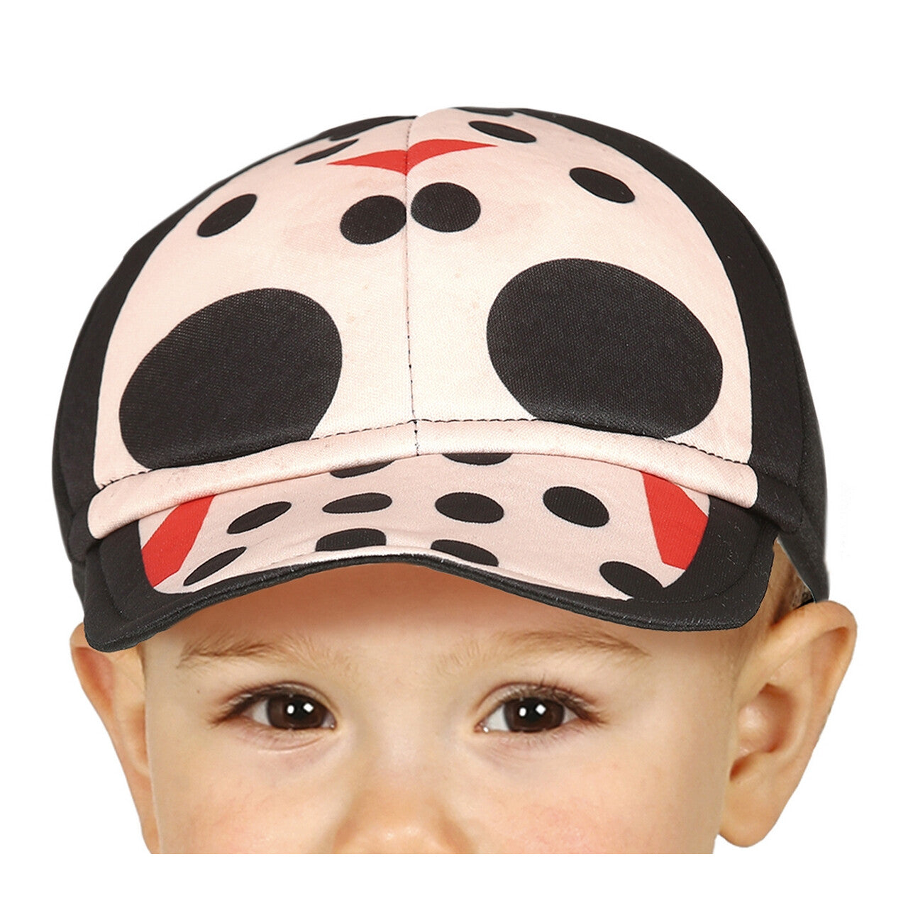 Op deze afbeelding zie je een Kostuums, van het merk Guirca. Lil Jason IJshockey Fan Kind Kostuum