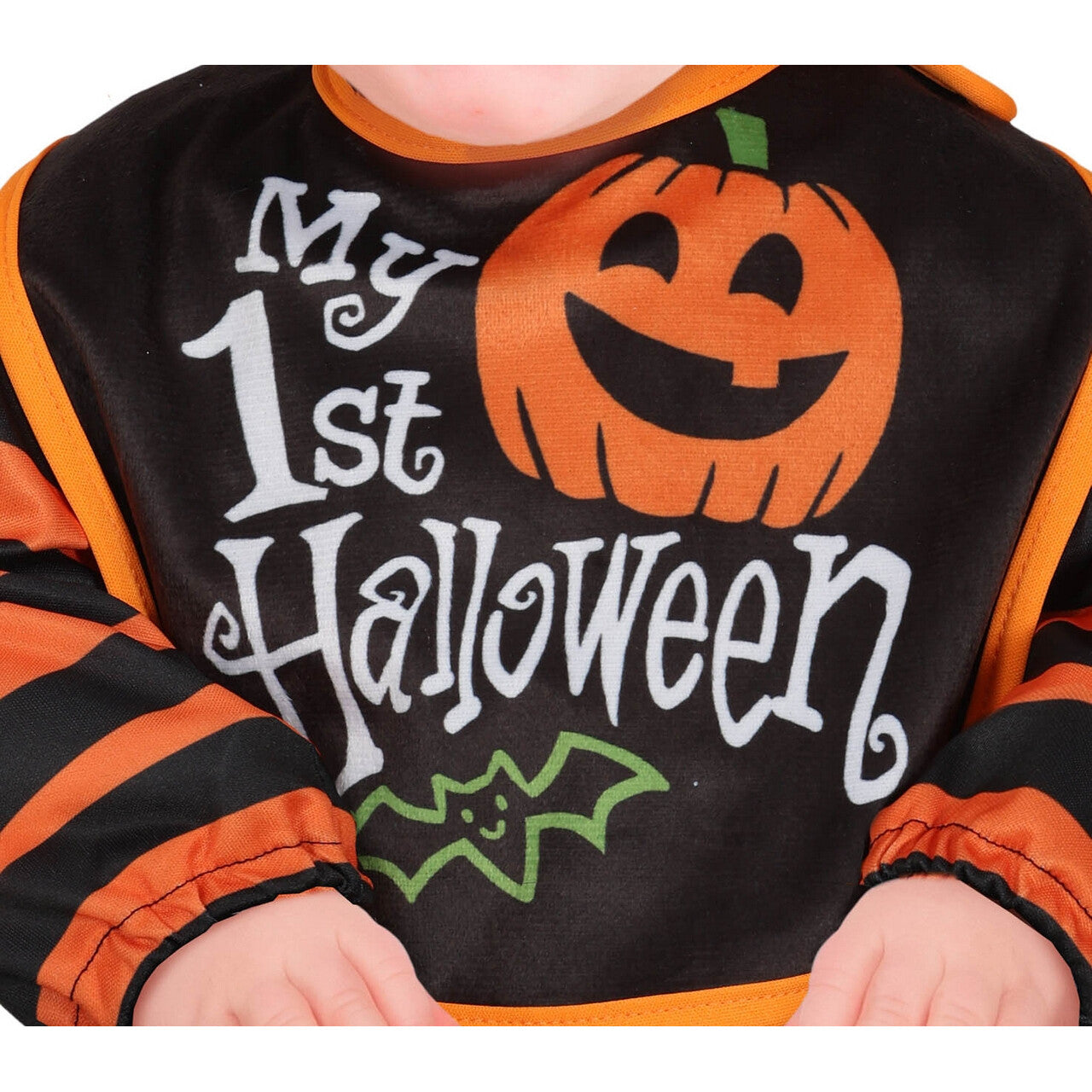 Op deze afbeelding zie je een Kostuums, van het merk Guirca. Mijn Eerste Halloween Pompoentje Kind Kostuum