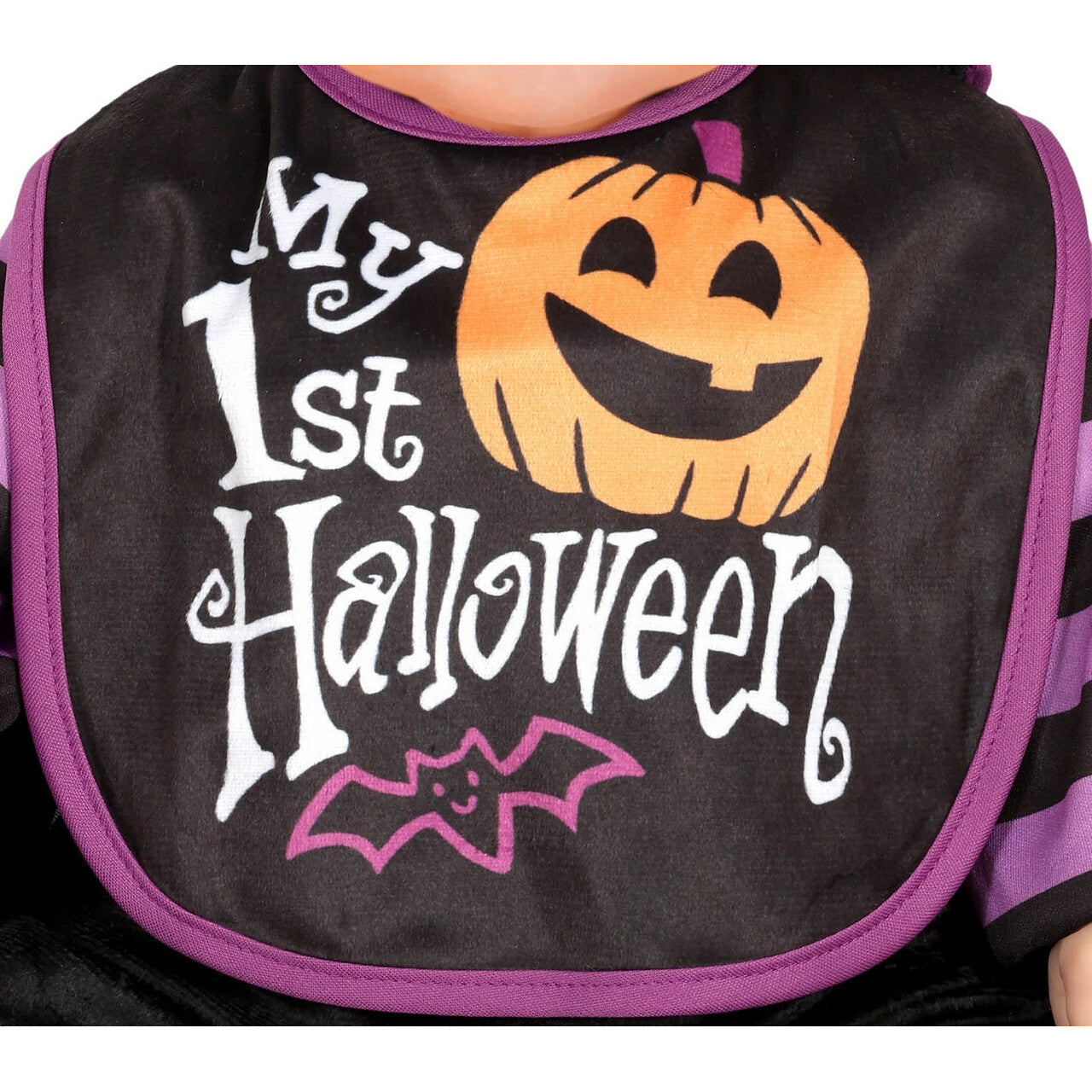 Op deze afbeelding zie je een Kostuums, van het merk Guirca. Mijn Eerste Halloween Vleermuis Kind Kostuum