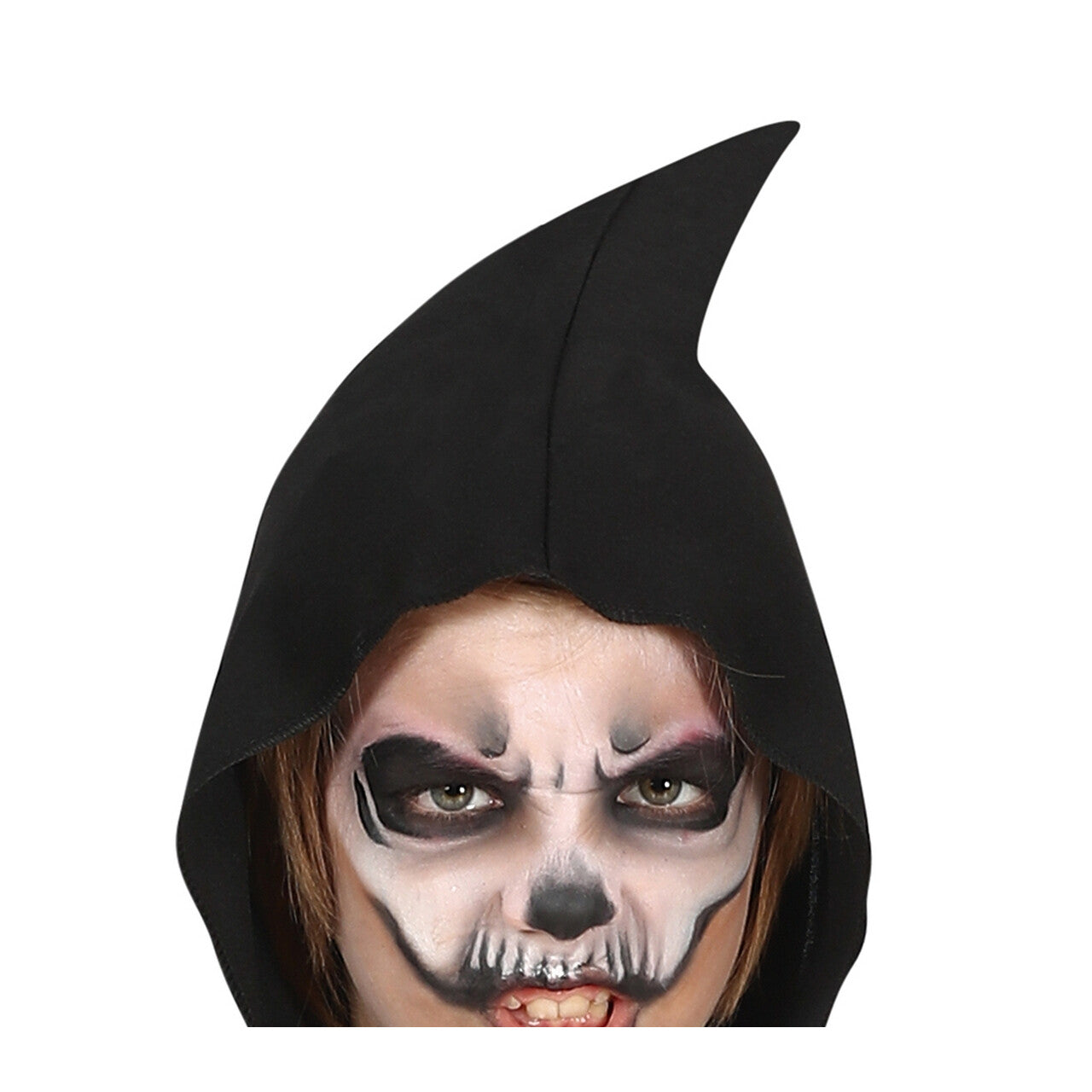 Op deze afbeelding zie je een Kostuums, van het merk Guirca. Skull Collector Beul Kind Kostuum