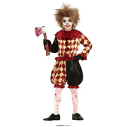 Op deze afbeelding zie je een Kostuums, van het merk Guirca. Meest Griezelige Gekke Clown Kind Kostuum