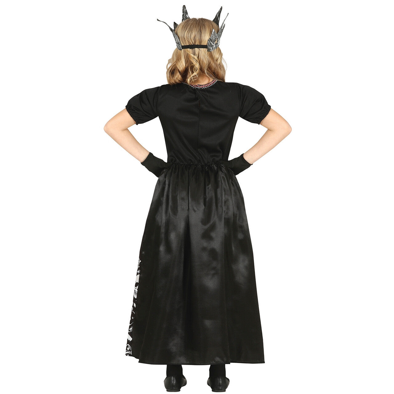 Op deze afbeelding zie je een Kostuums, van het merk Guirca. Koningin Van De Nachtmerrie Meisje Kostuum