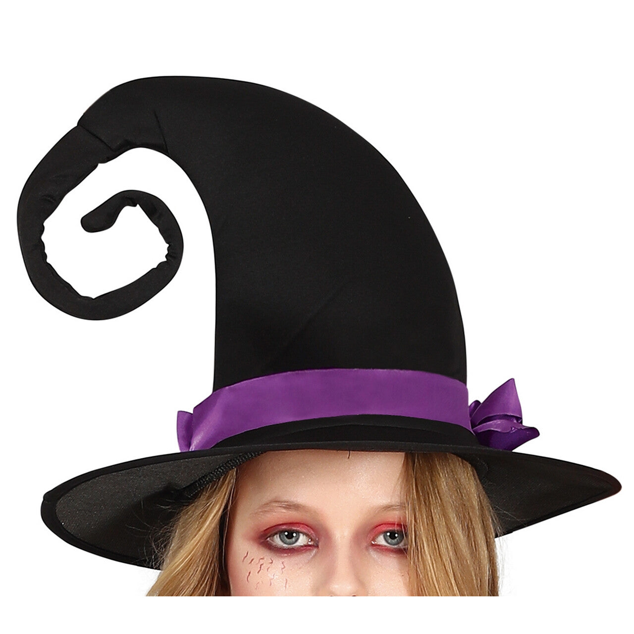 Op deze afbeelding zie je een Kostuums, van het merk Guirca. Heksje Sterre Purple Meisje Kostuum