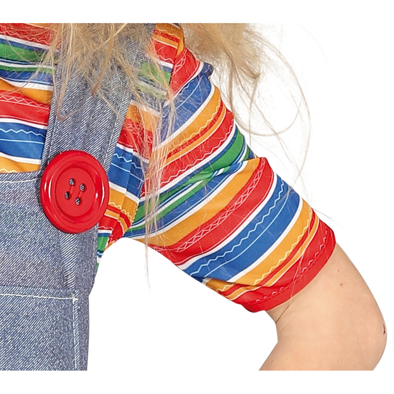 Op deze afbeelding zie je een Kostuums, van het merk Guirca. Valse Pop Chucky Meisje Kostuum