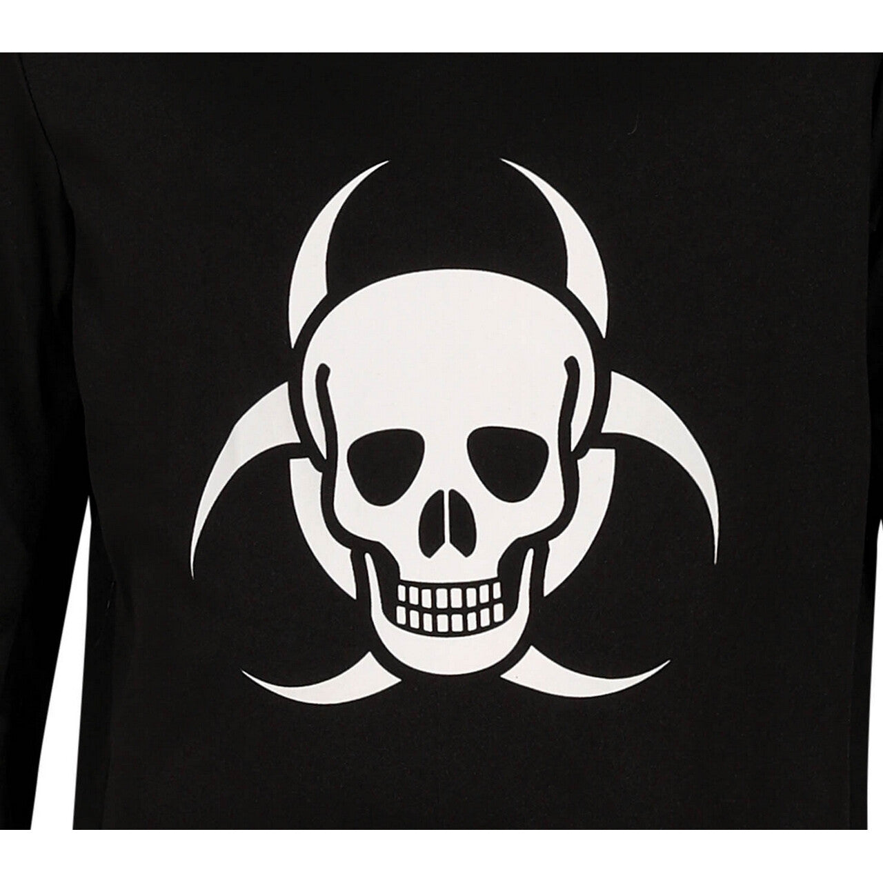 Op deze afbeelding zie je een Kostuums, van het merk Guirca. Toxic Skull Reaper Kind Kostuum