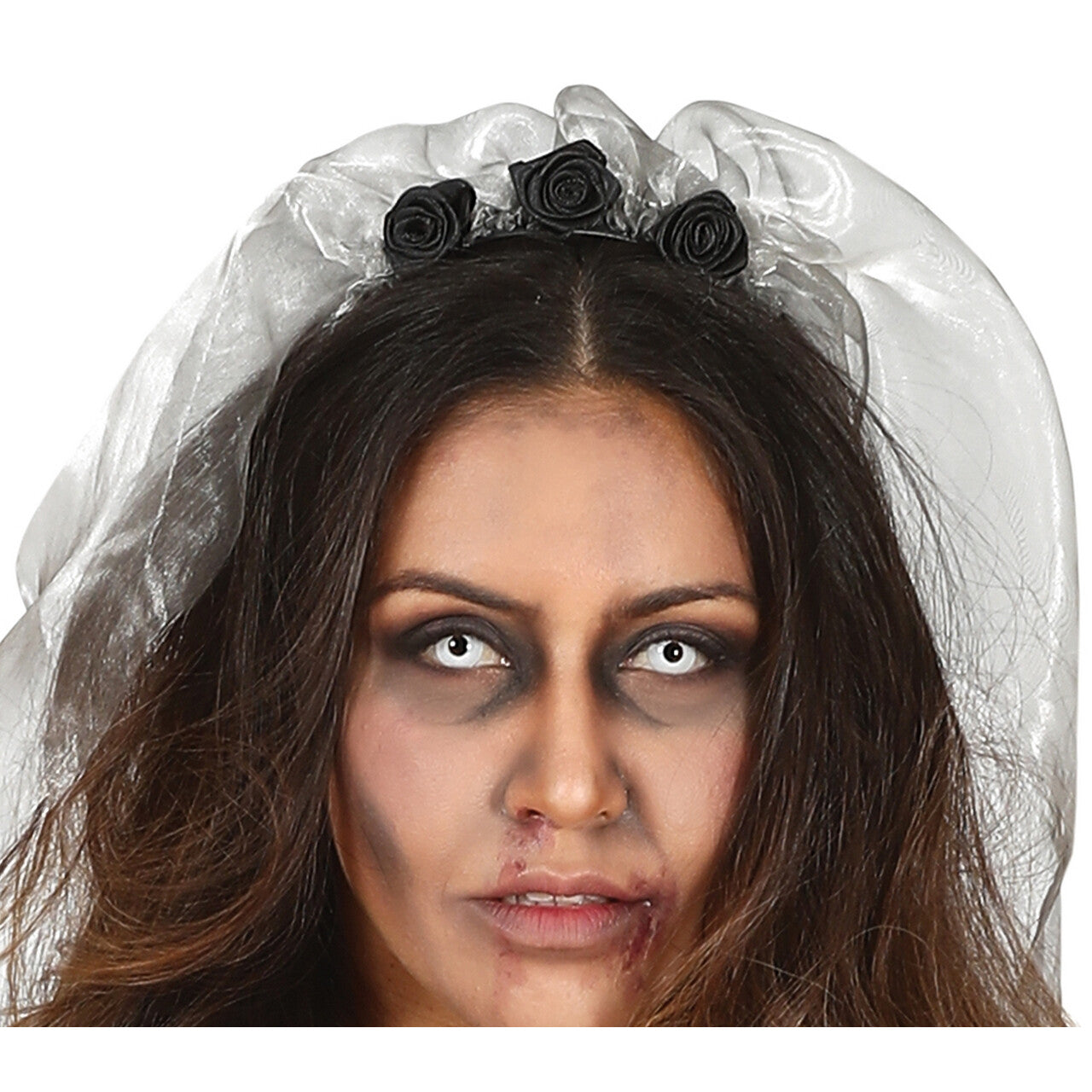 Op deze afbeelding zie je een Kostuums, van het merk Guirca. Te Lang Voor Het Altaar Wachtende Spookbruid Vrouw Kostuum