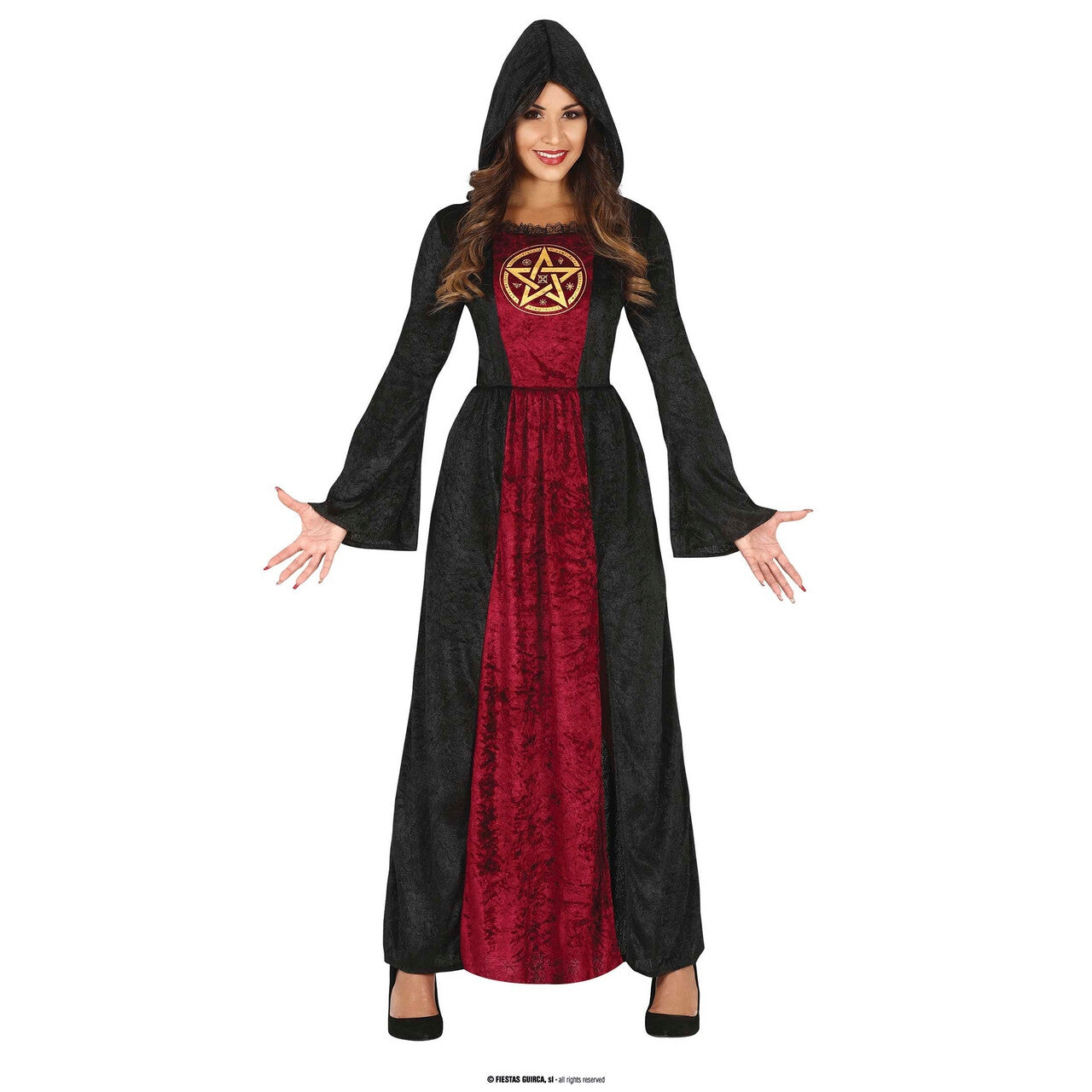 Op deze afbeelding zie je een Kostuums, van het merk Guirca. Charmed Hally Well Vrouw Kostuum