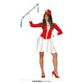 Fanfare Majorette Leidster Vrouw Kostuum