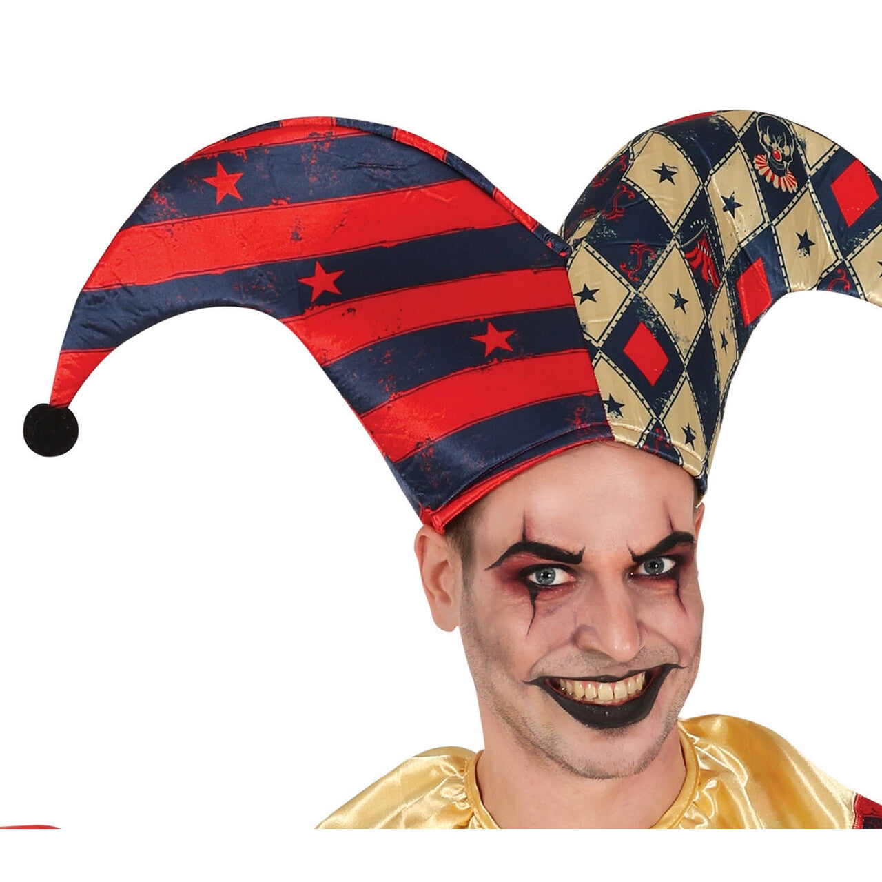 Op deze afbeelding zie je een Kostuums, van het merk Guirca. Niet Zo Grappige Harley Kijn Man Kostuum