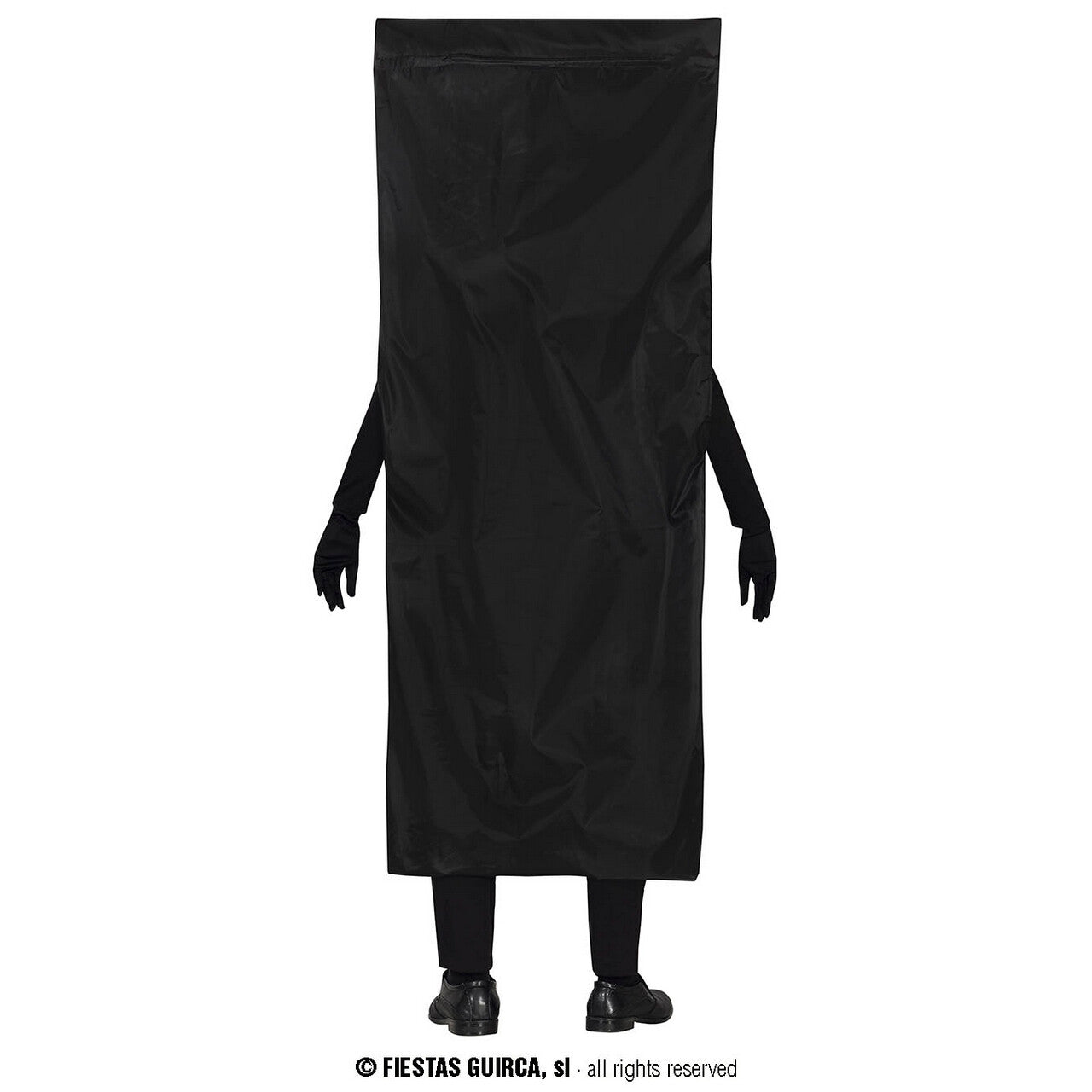 Op deze afbeelding zie je een Kostuums, van het merk Guirca. Opengeritste Body Bag Man Kostuum