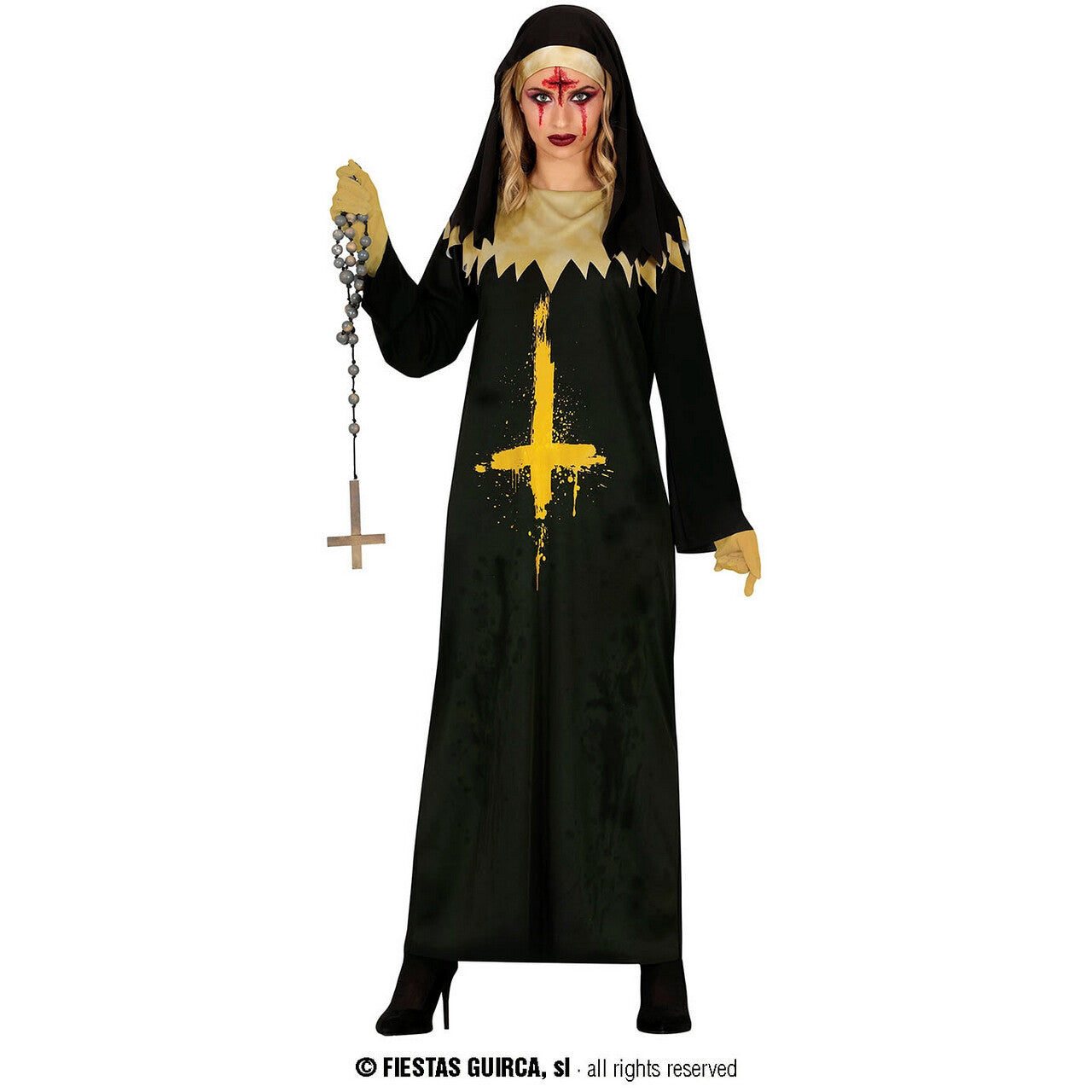 Op deze afbeelding zie je een Kostuums, van het merk Guirca. Anti Non Demonica Vrouw Kostuum