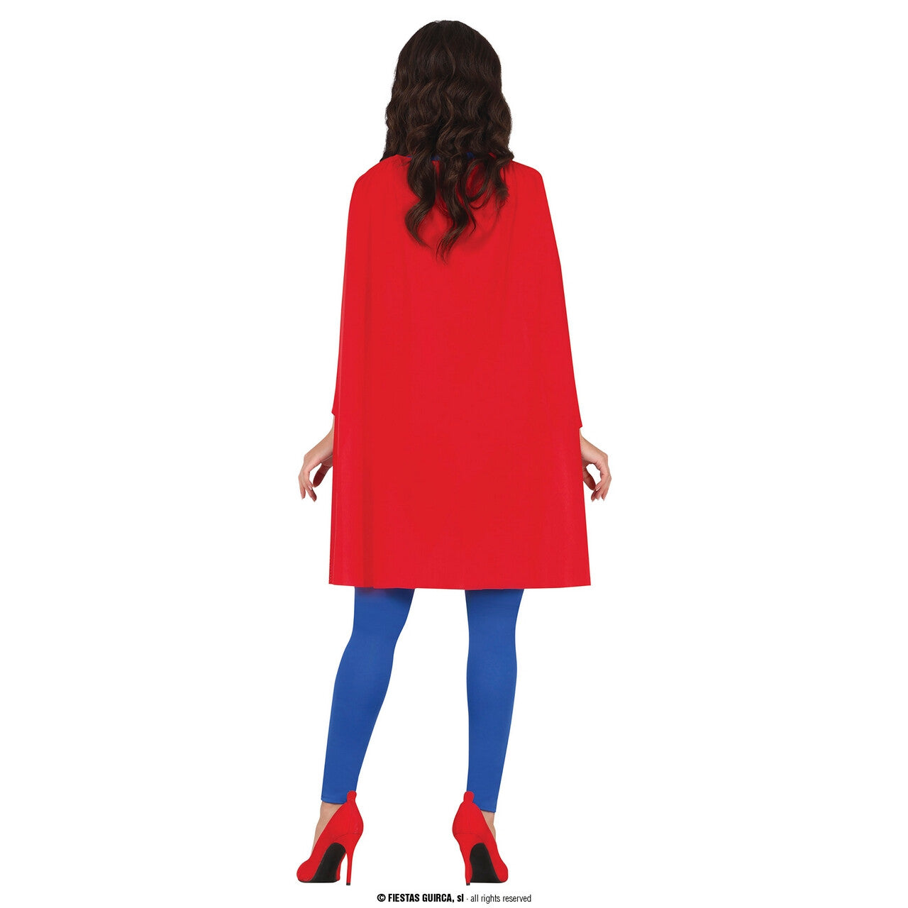 Op deze afbeelding zie je een Kostuums, van het merk Guirca. Zoeper Girl Superheld Vrouw Kostuum