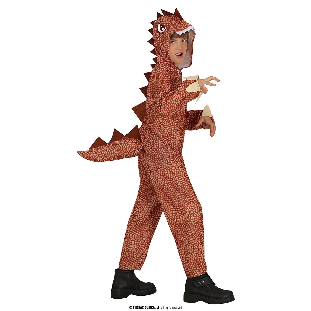 Op deze afbeelding zie je een Kostuums, van het merk Guirca. Browniesaurus Kind Kostuum