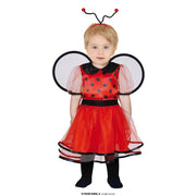 Op deze afbeelding zie je een Kostuums, van het merk Guirca. Kleine Lieve Insect Lieveheersbeestje Meisje Kostuum