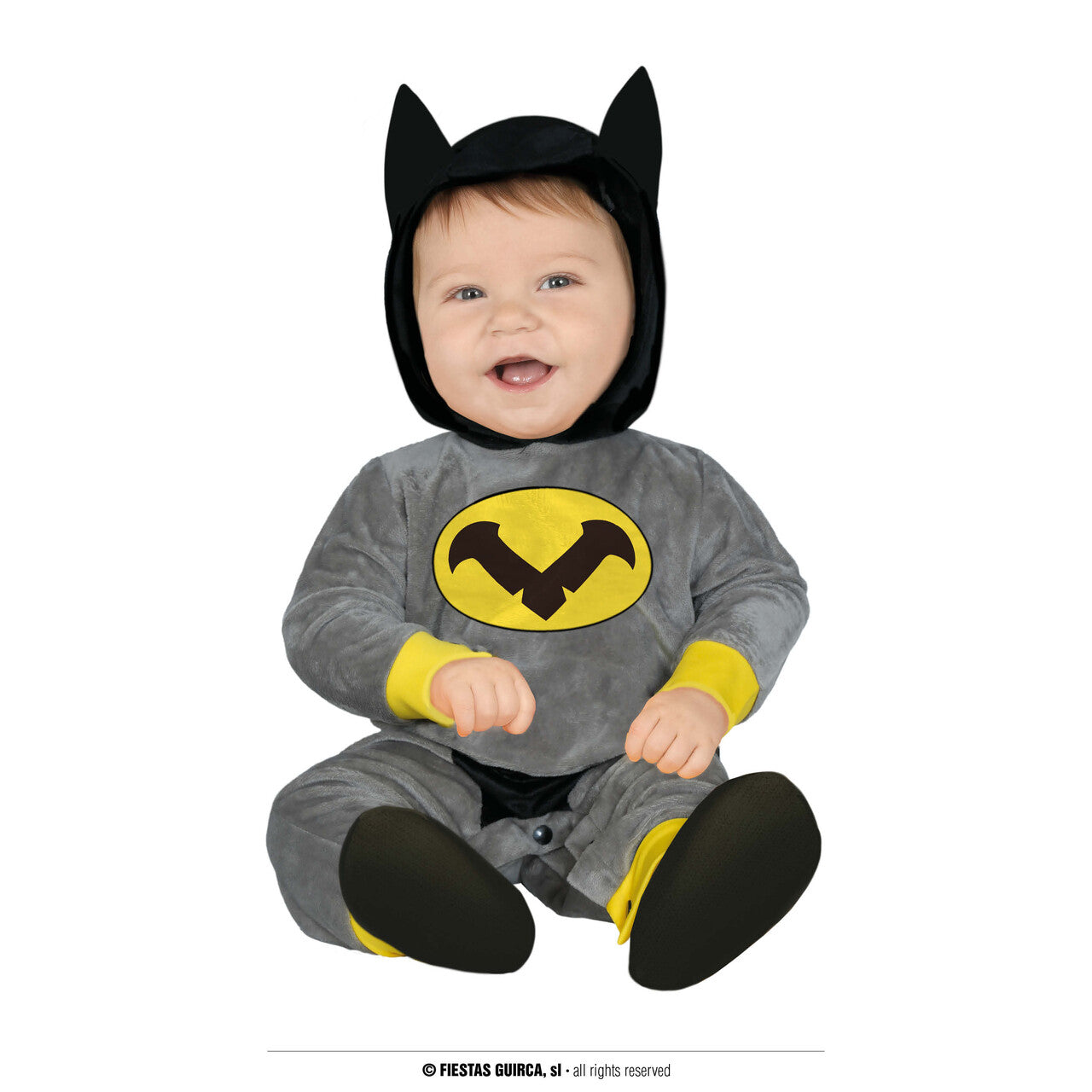 Op deze afbeelding zie je een Kostuums, van het merk Guirca. Superheld Nachtbraker Batboy Kind Kostuum