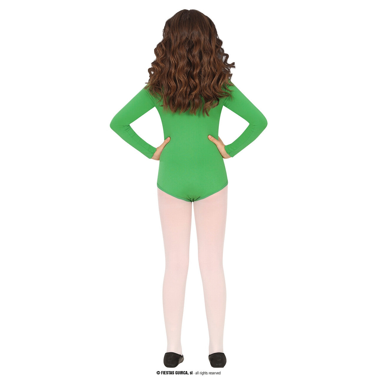 Op deze afbeelding zie je een Kostuums, van het merk Guirca. Gymnastiek Bodysuit Kind Groen Meisje Kostuum