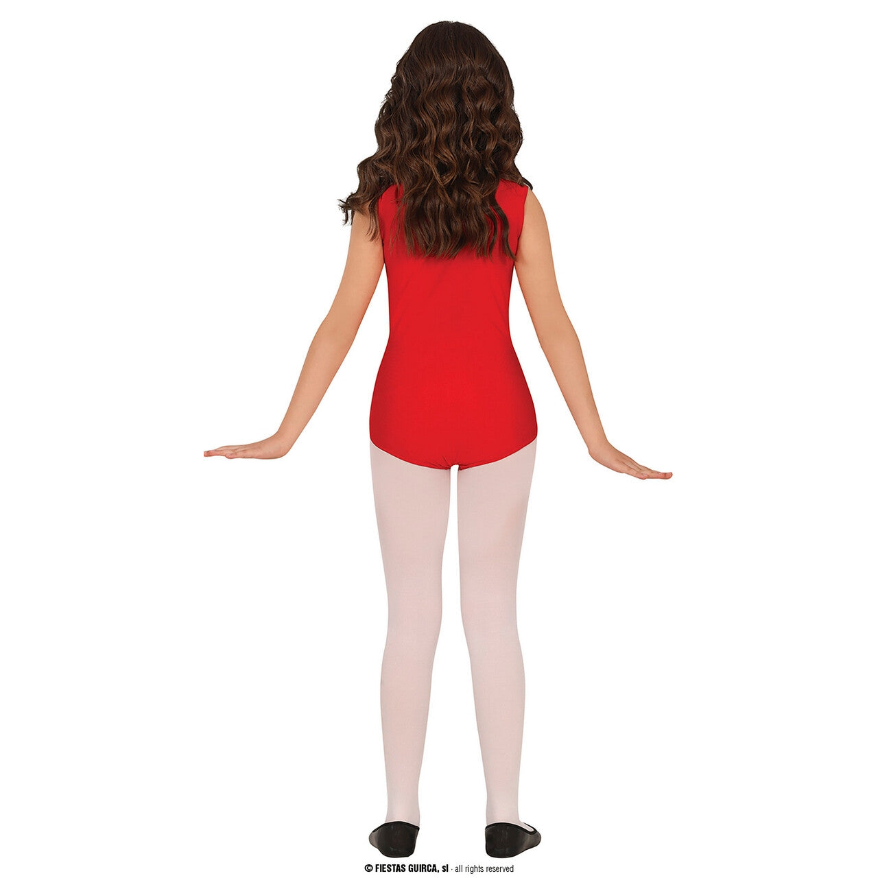 Op deze afbeelding zie je een Kostuums, van het merk Guirca. Ballet Gym Pakje Rood Kind Meisje