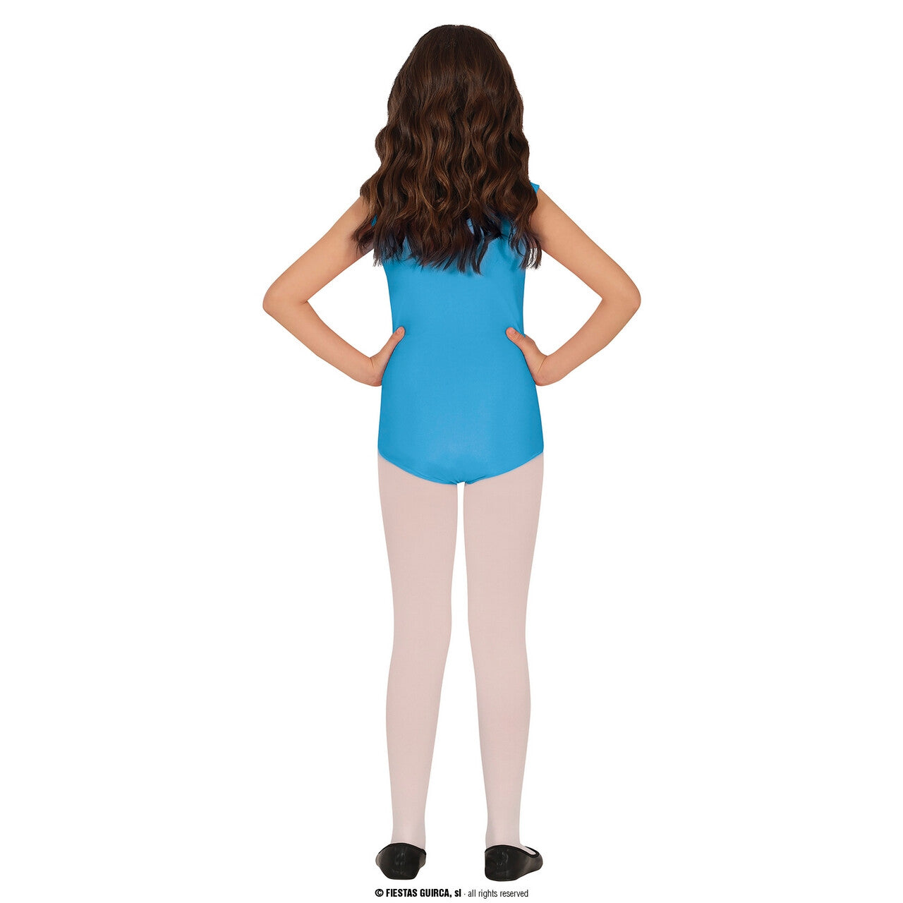 Op deze afbeelding zie je een Kostuums, van het merk Guirca. Ballet Gym Pakje Turquoise Kind Meisje